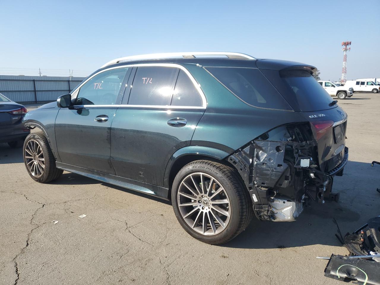 2024 Mercedes-Benz GLE VIN 4JGFB4FE0RB249412 Copart auction photo, front end / rear end damage thumbnail 2