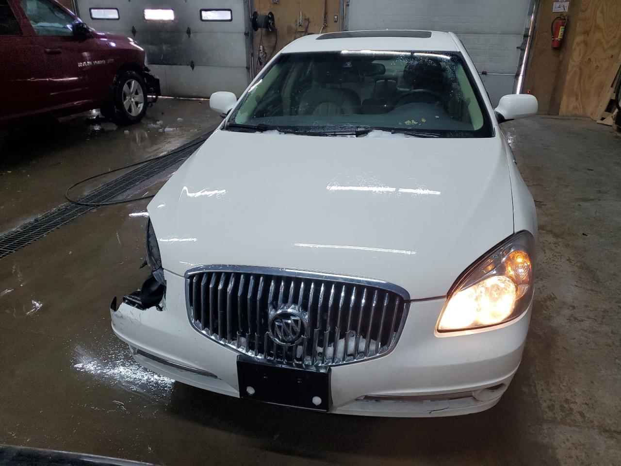 2011 Buick Lucerne VIN 1G4HJ5EM2BU151101 Copart auction photo, front end / undercarriage damage thumbnail 5