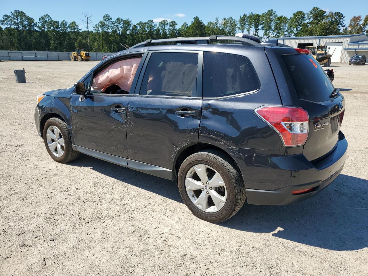2016 Subaru Forester VIN JF2SJADC3GH433227 Copart auction photo, side / water/flood damage thumbnail 2