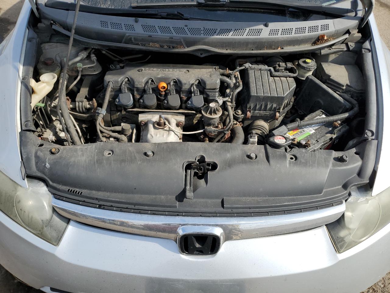 2007 Honda Civic VIN 2HGFA16597H505848 Copart auction photo, front end damage thumbnail 12