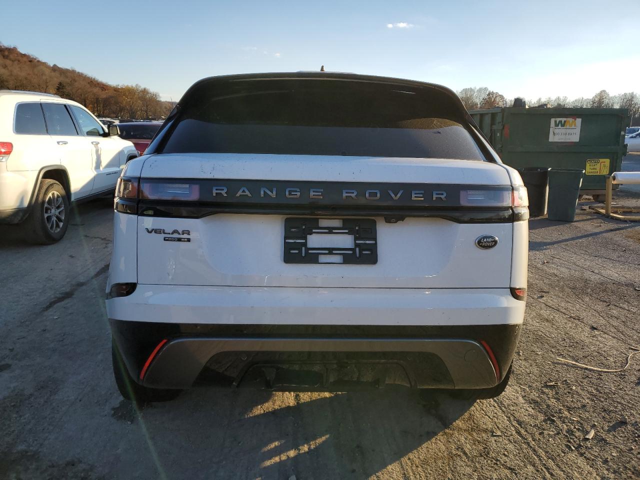 2019 Land Rover Range Rover VIN SALYL2EX1KA779877 Copart auction photo, burn damage thumbnail 6