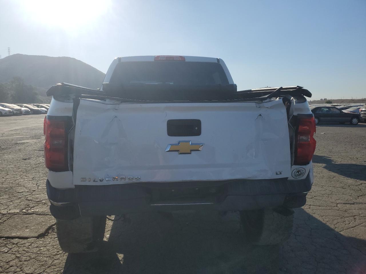 2015 Chevrolet Silverado VIN 3GCUKREC2FG145709 Copart auction photo, rear end / side damage thumbnail 6