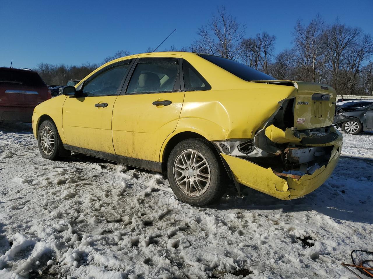 2006 Ford Focus VIN 1FAFP34N76W229946 Copart auction photo, rear end / water/flood damage thumbnail 2