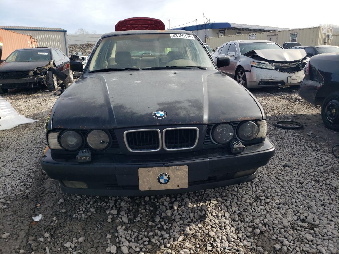 1995 BMW 5er VIN WBAHD6328SGK56160 Copart auction photo, mechanical damage thumbnail 5