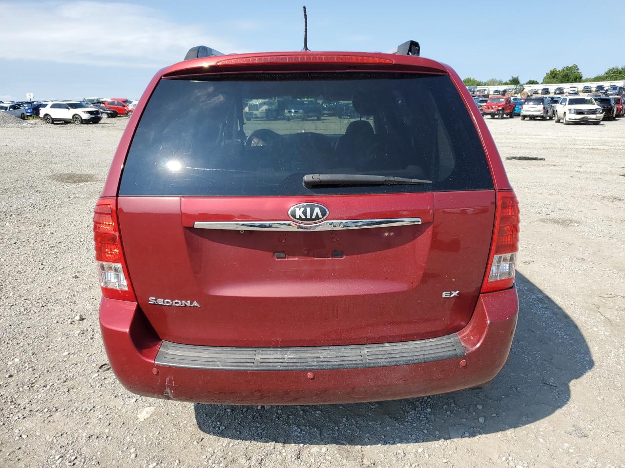 2014 KIA Sedona VIN KNDMH4C72E6578163 Copart auction photo, biohazard/chemical / all over damage thumbnail 6