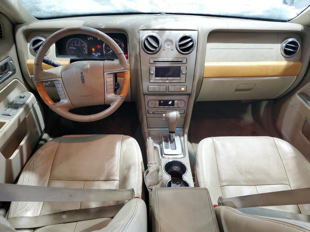 2008 Lincoln MKZ VIN 3LNHM28T18R607601 Copart auction photo, front end damage thumbnail 8
