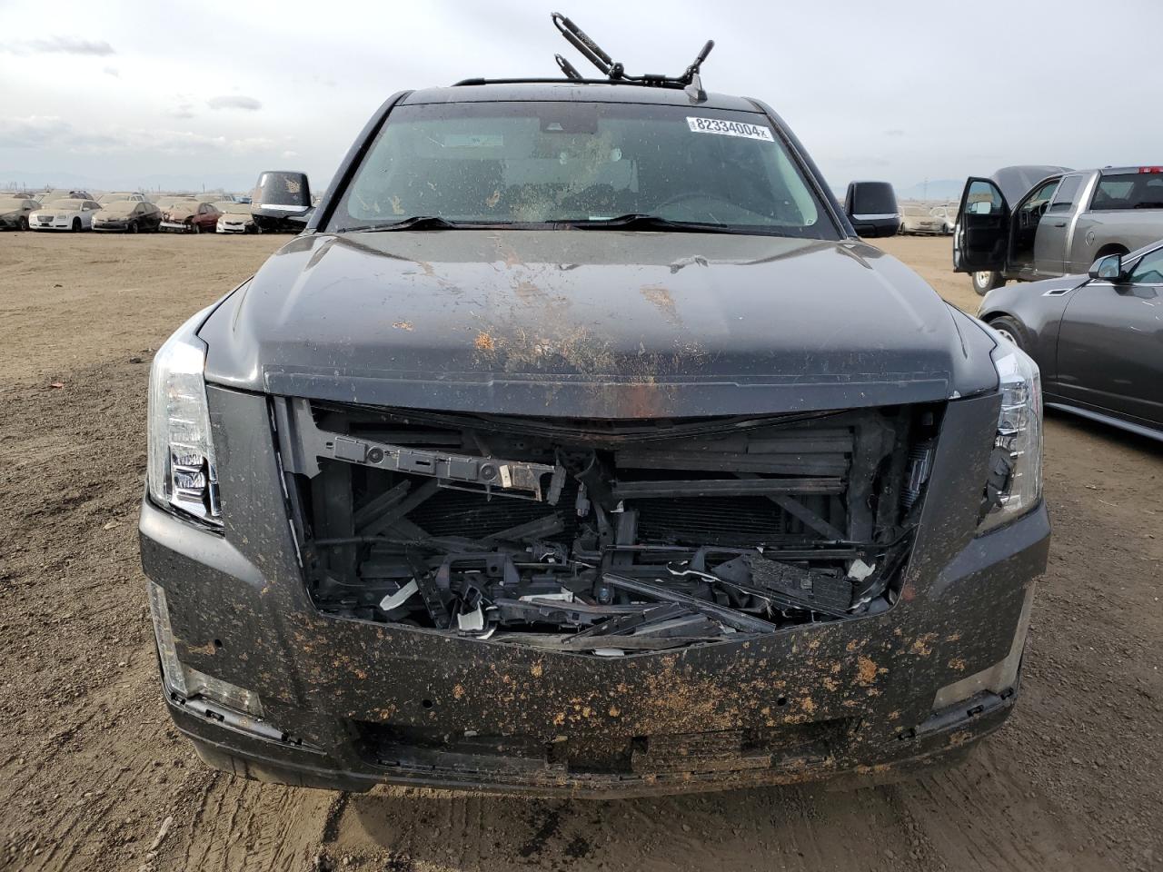 2016 Cadillac Escalade VIN 1GYS4JKJ7GR235052 Copart auction photo, front end damage thumbnail 5