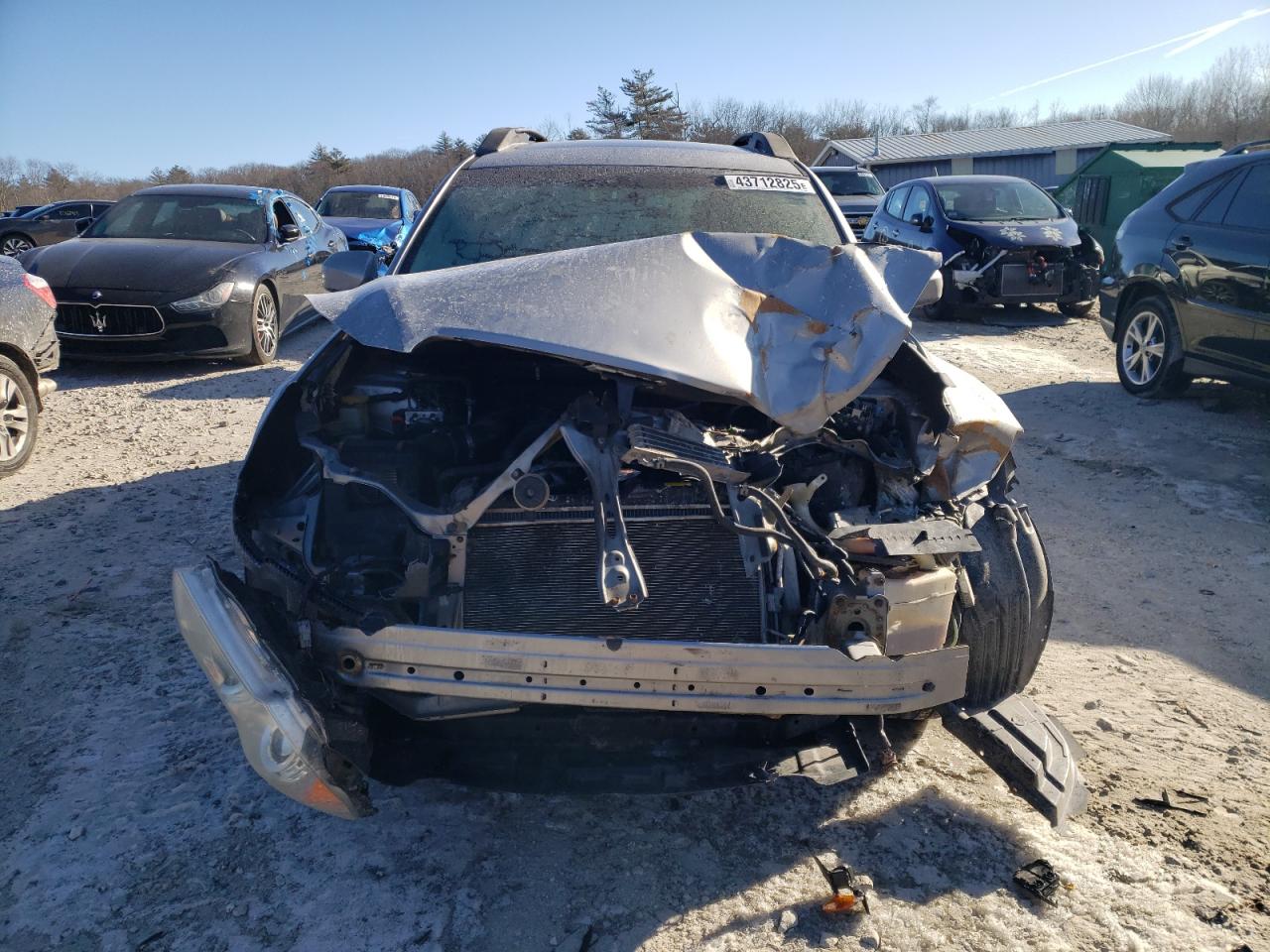 2010 Subaru Outback VIN 4S4BRBKC3A3363924 Copart auction photo, front end / undercarriage damage thumbnail 5