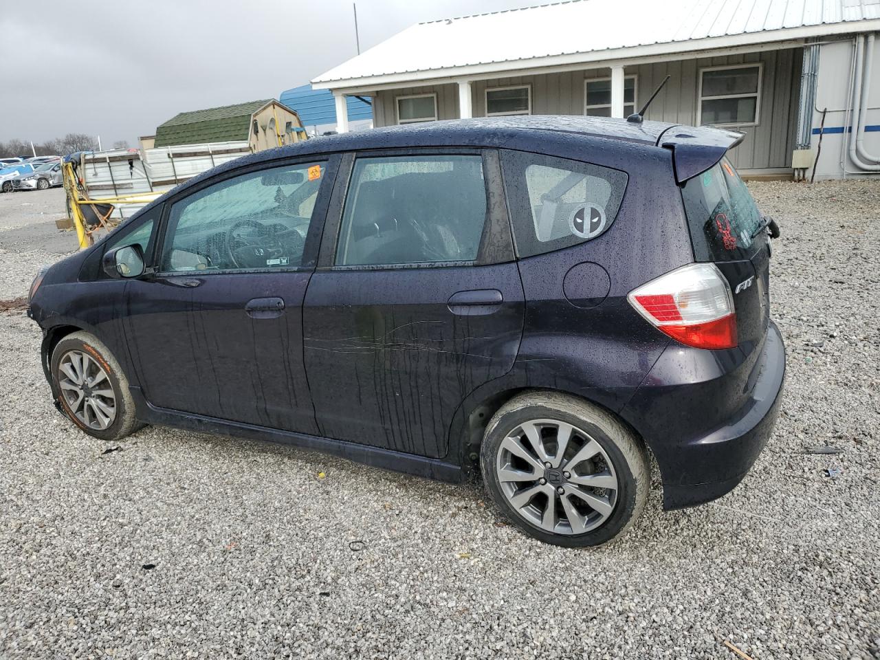 2013 Honda Fit VIN JHMGE8H53DC041384 Copart auction photo, front end damage thumbnail 2