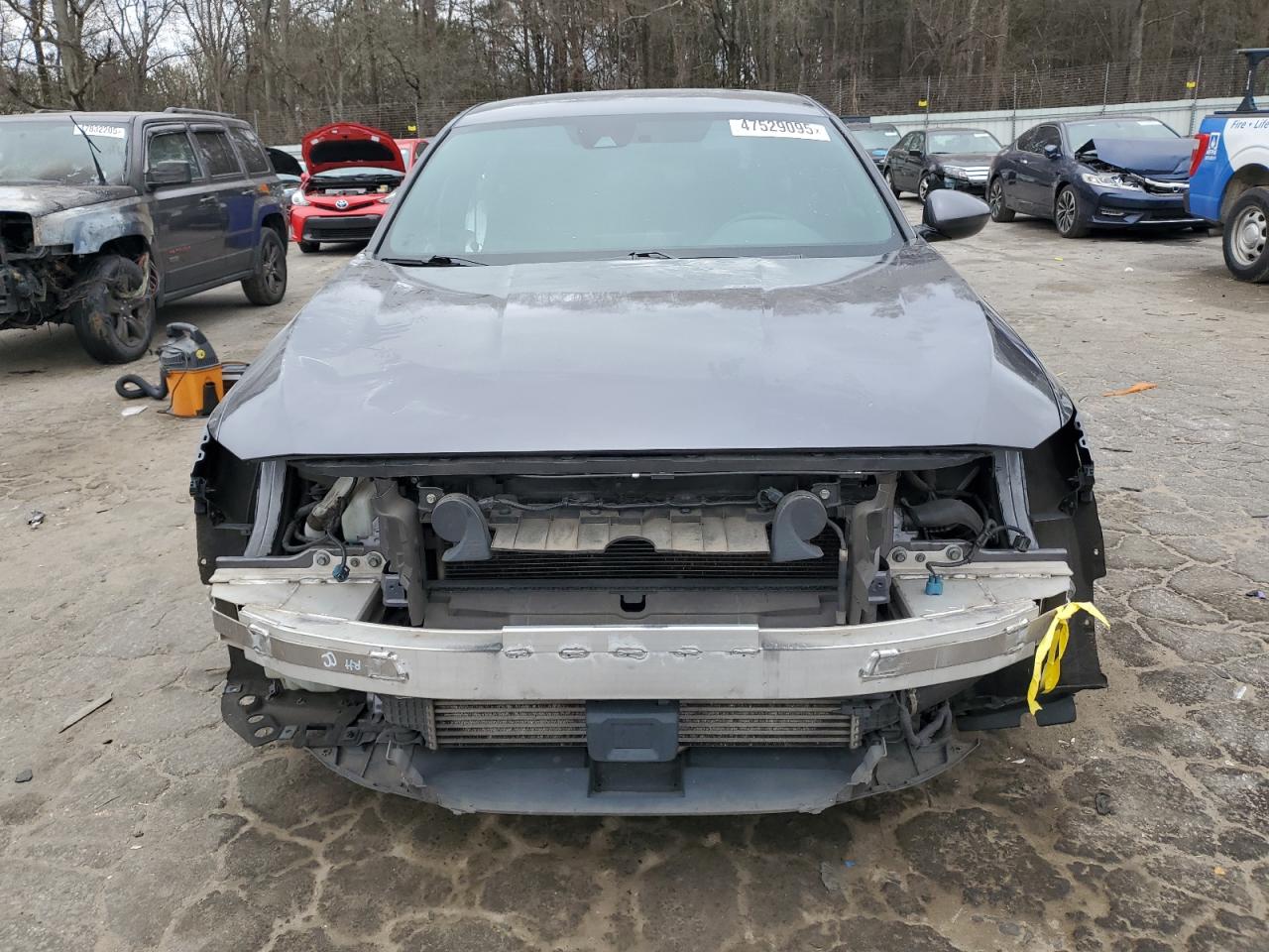 2019 Honda Accord VIN 1HGCV1F32KA033201 Copart auction photo, side damage thumbnail 5