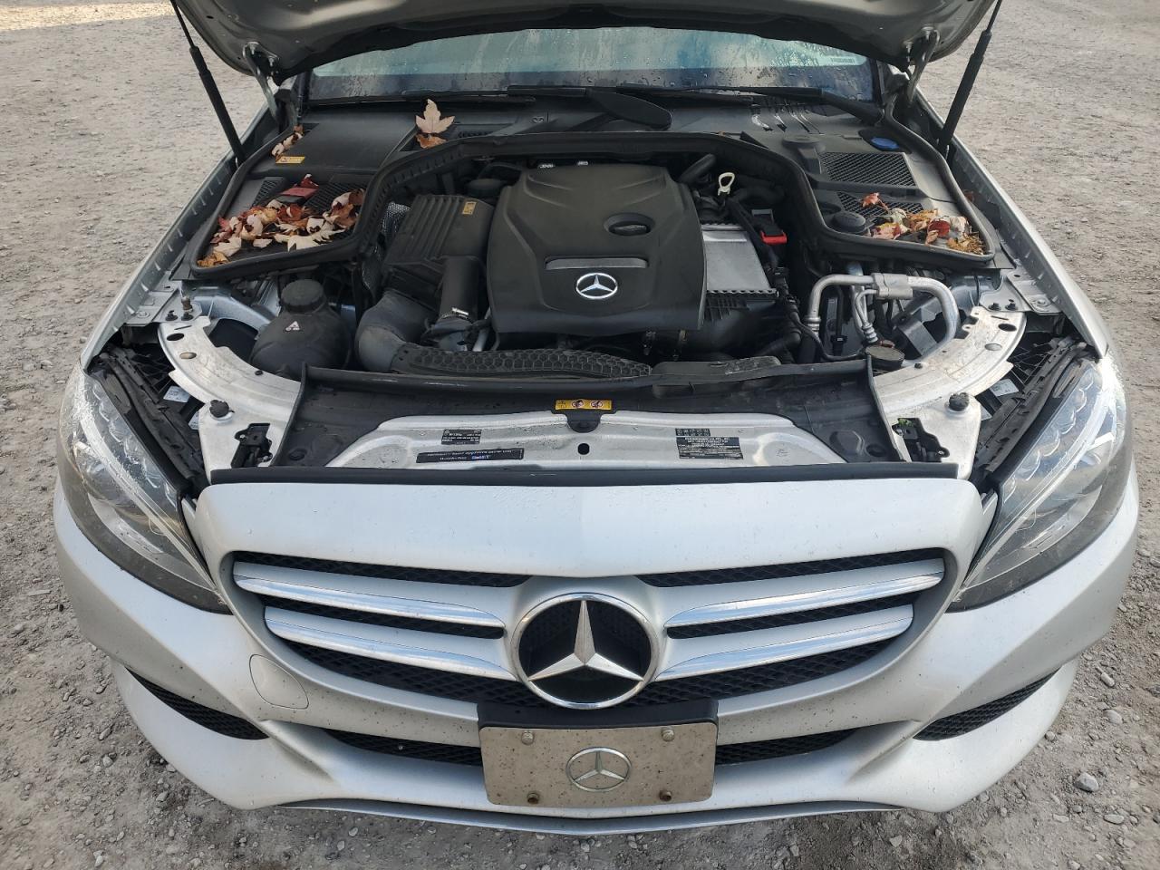 2015 Mercedes-Benz C-klasse VIN 55SWF4KBXFU004192 Copart auction photo, side damage thumbnail 11