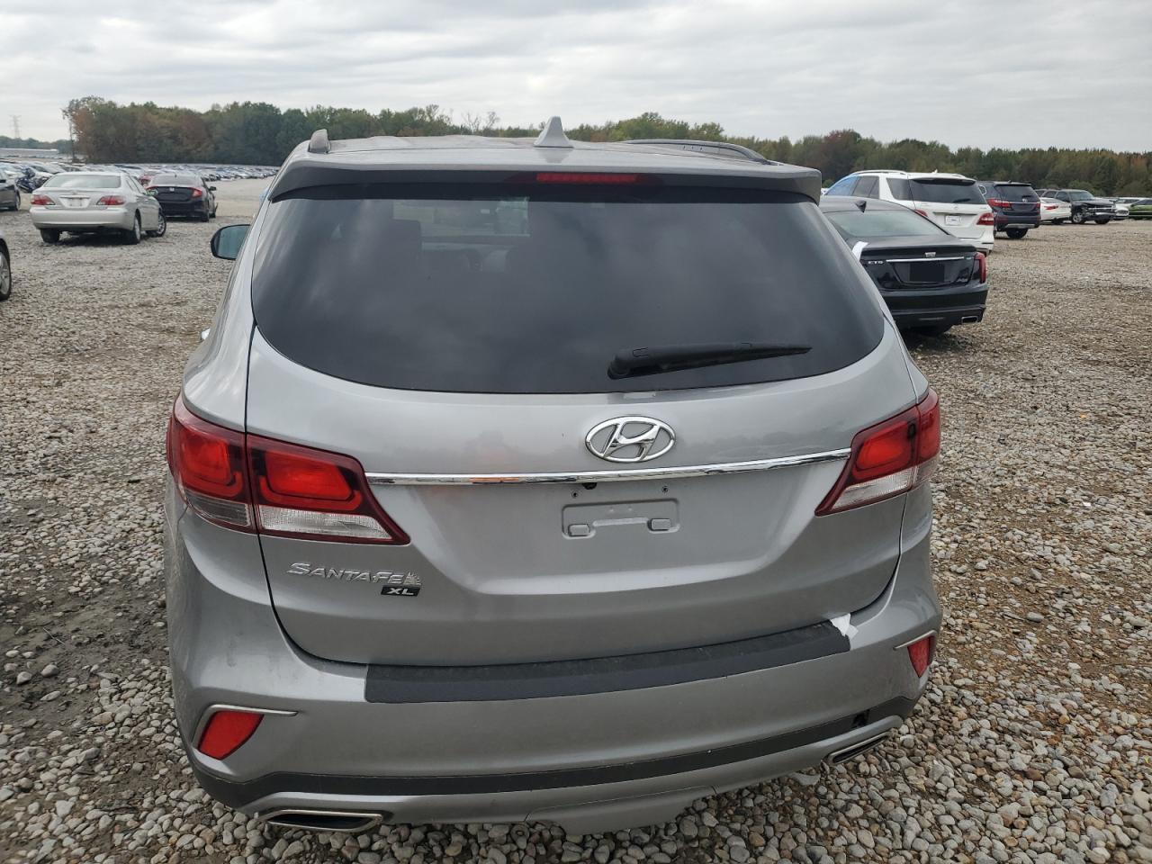 2019 Hyundai Santa Fe VIN KM8SN4HF6KU305309 Copart auction photo, front end damage thumbnail 6