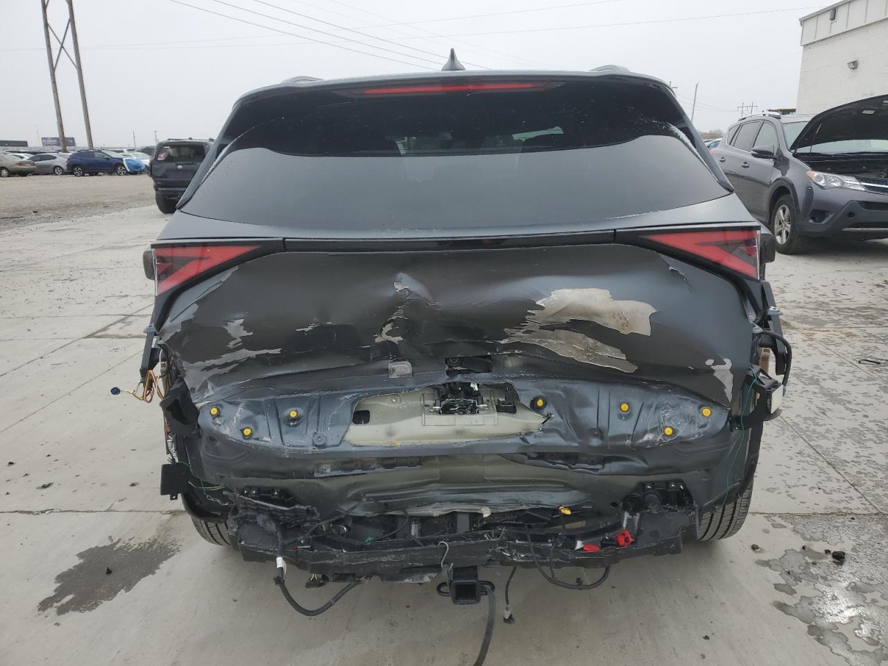 2023 KIA Sportage VIN KNDPXCAG4P7037772 Copart auction photo, rear end damage thumbnail 6