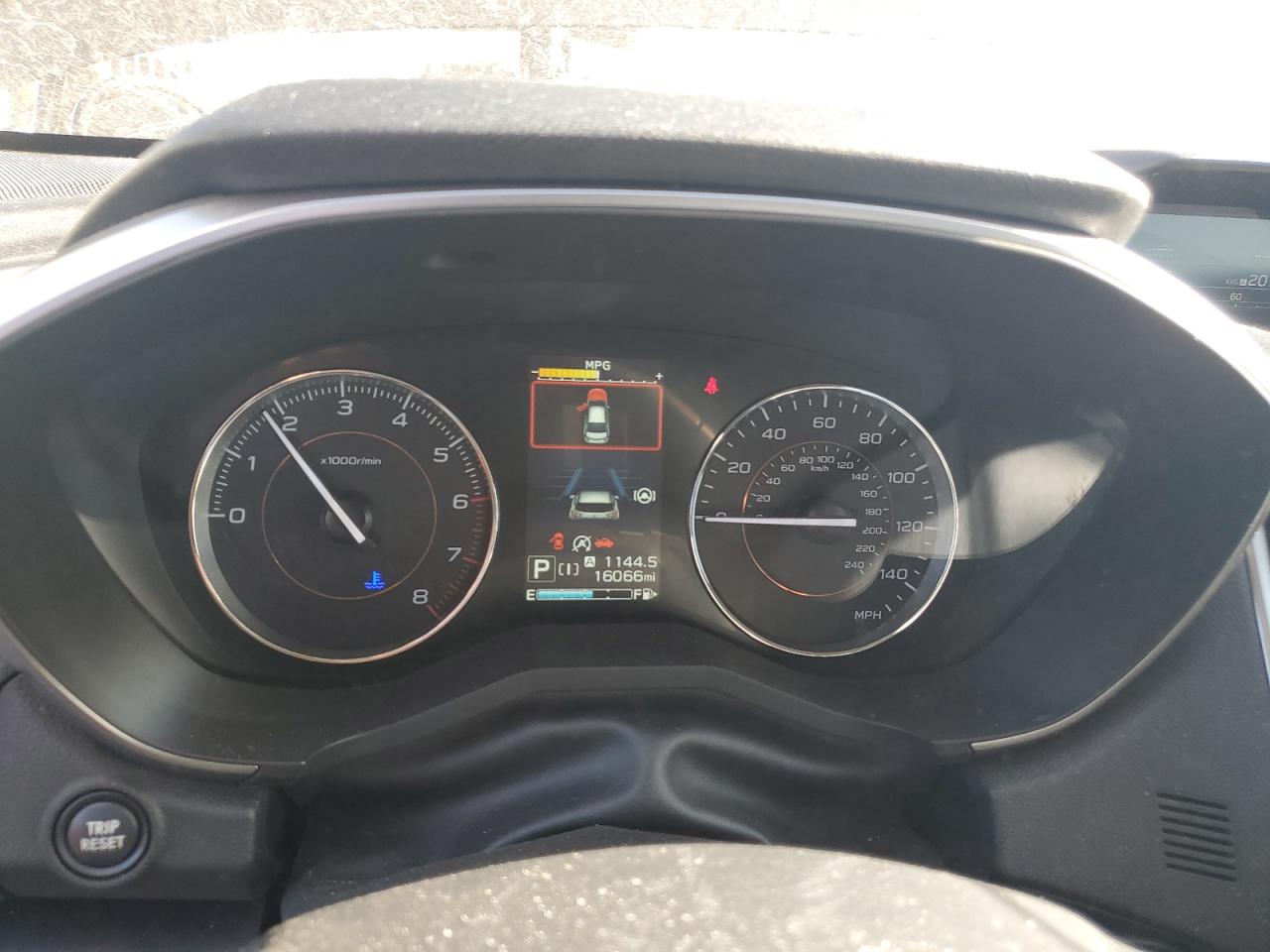 2021 Subaru XV VIN JF2GTHNC3M8239557 Copart auction photo, hail damage thumbnail 9