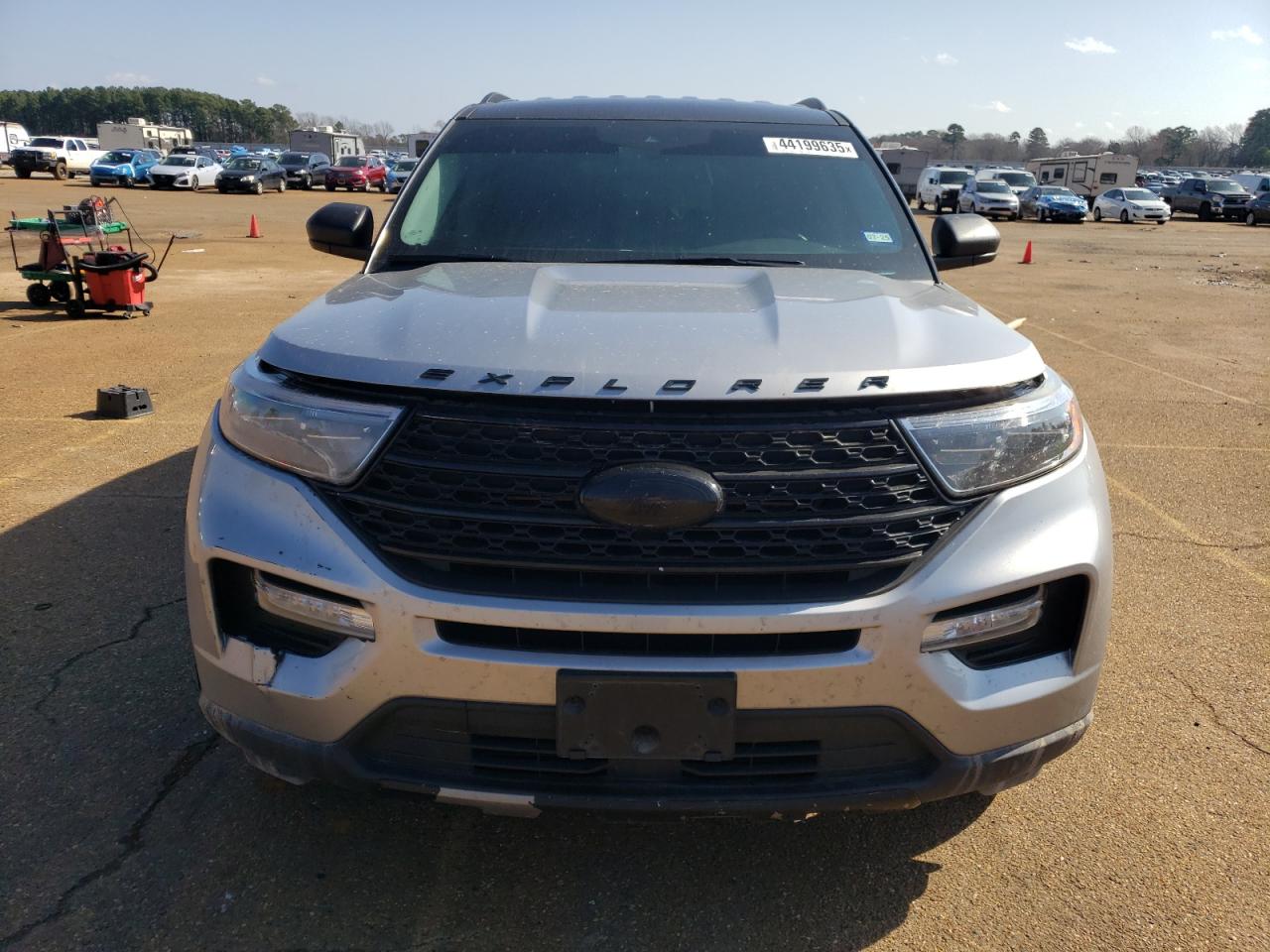 2021 Ford Explorer VIN 1FMSK7DH5MGC04801 Copart auction photo, front end damage thumbnail 5