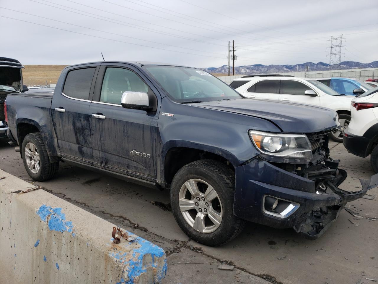 2018 Chevrolet Colorado VIN 1GCPTDE14J1277664 Copart auction photo, front end / minor dent/scratches damage thumbnail 4