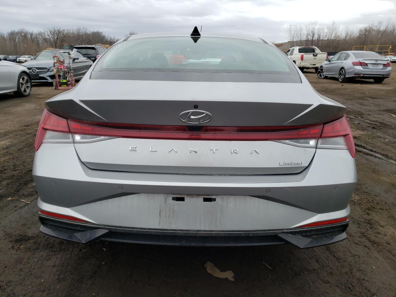2022 Hyundai Elantra VIN 5NPLP4AG3NH083848 Copart auction photo, side / minor dent/scratches damage thumbnail 6