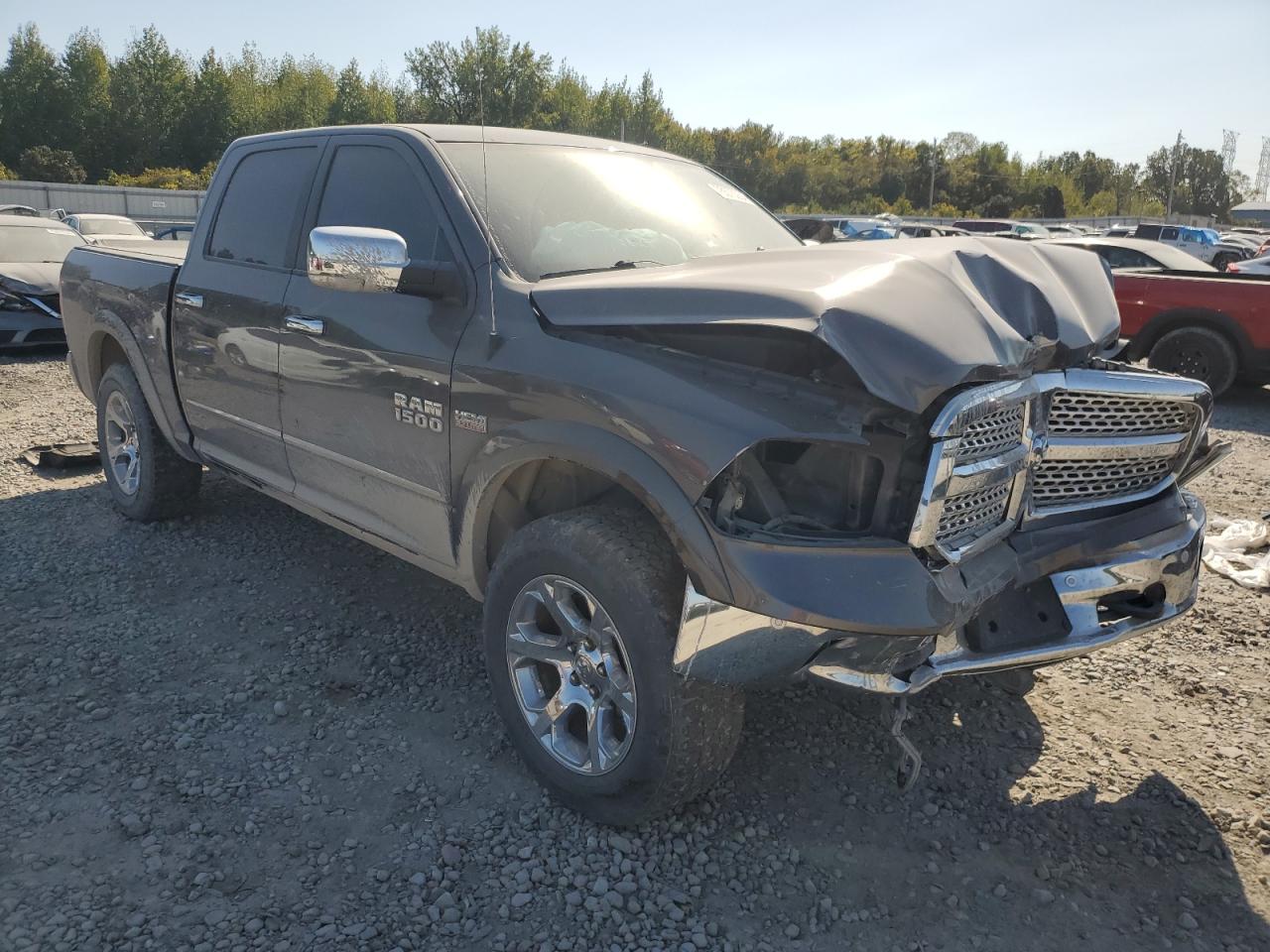 2017 RAM 1500 VIN 1C6RR7NT0HS693104 Copart auction photo, front end damage thumbnail 4