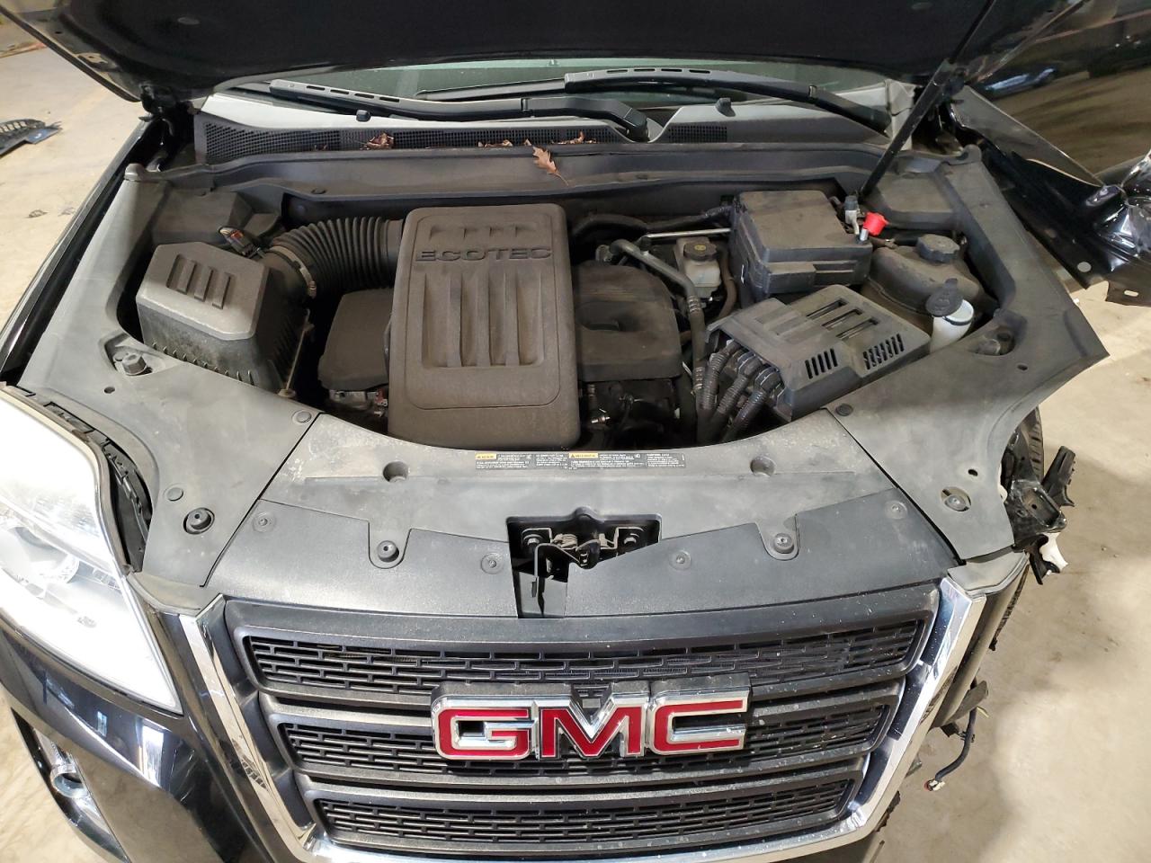 2015 GMC Terrain VIN 2GKALNEK9F6359693 Copart auction photo, front end / side damage thumbnail 13