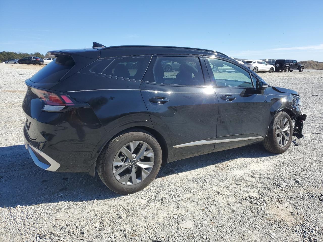 2024 KIA Sportage VIN 5XYK43DF9RG231726 Copart auction photo, front end / undercarriage damage thumbnail 3