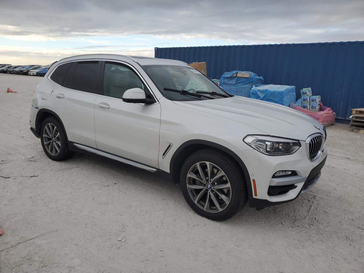 2019 BMW X3 VIN 5UXTR9C54KLD98458 Copart auction photo, rear end / minor dent/scratches damage thumbnail 4