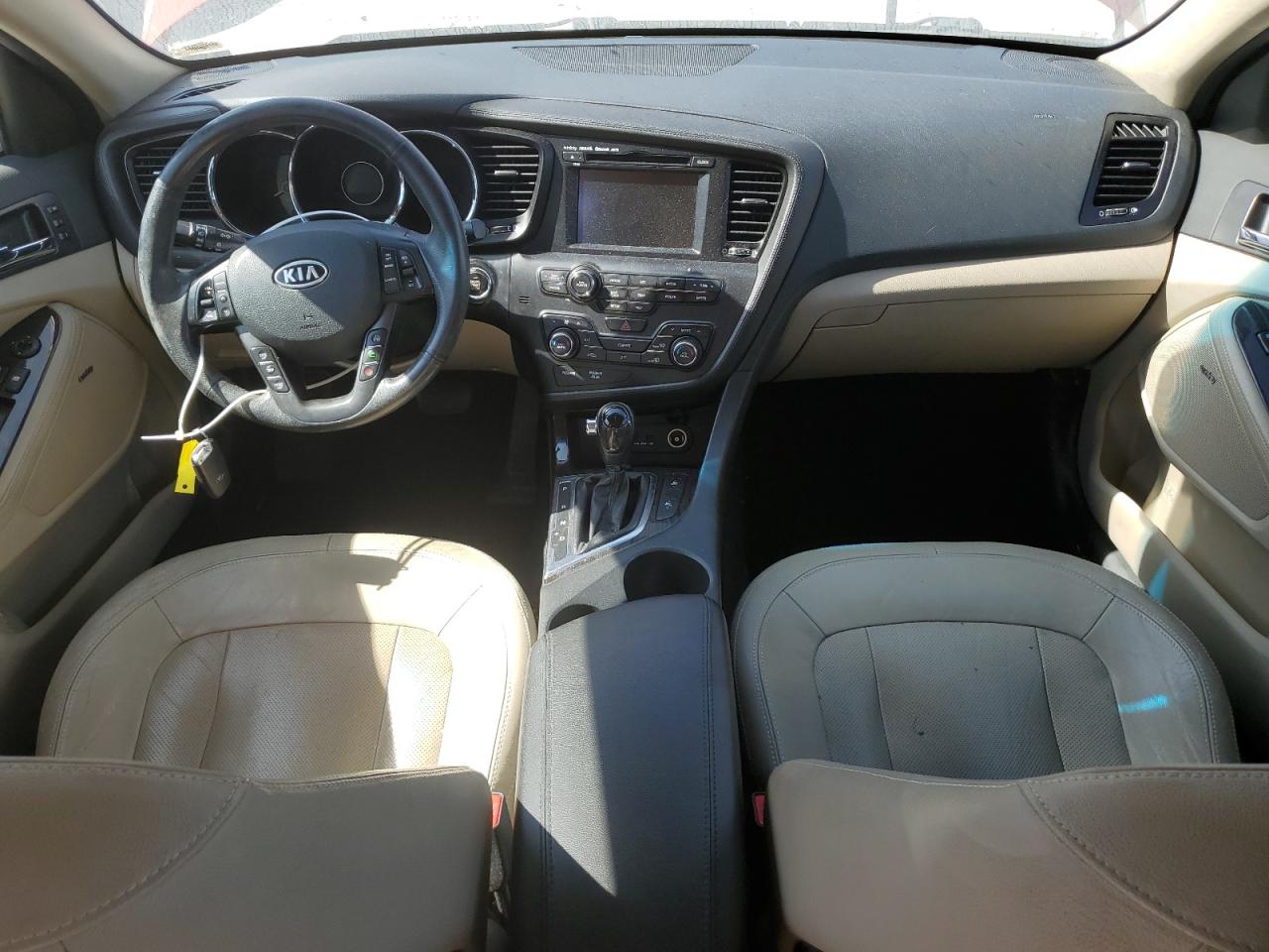 2011 KIA Optima VIN KNAGN4A74B5028227 Copart auction photo, front end damage thumbnail 8