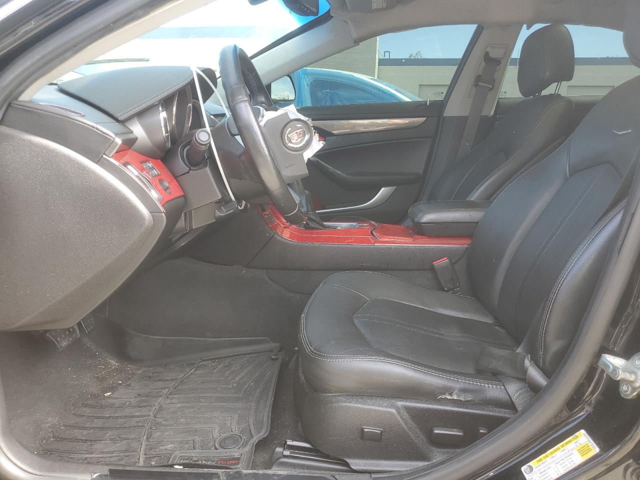 2013 Cadillac CTS VIN 1G6DE5E5XD0102922 Copart auction photo, front end / side damage thumbnail 7