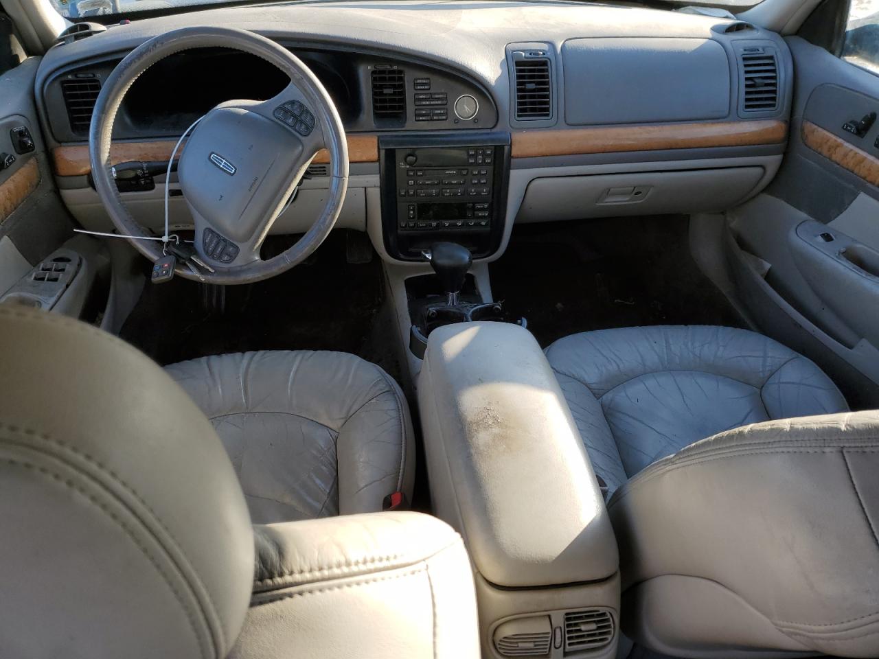 2001 Lincoln Continental VIN 1LNHM97V81Y730413 Copart auction photo, biohazard/chemical / normal wear damage thumbnail 8