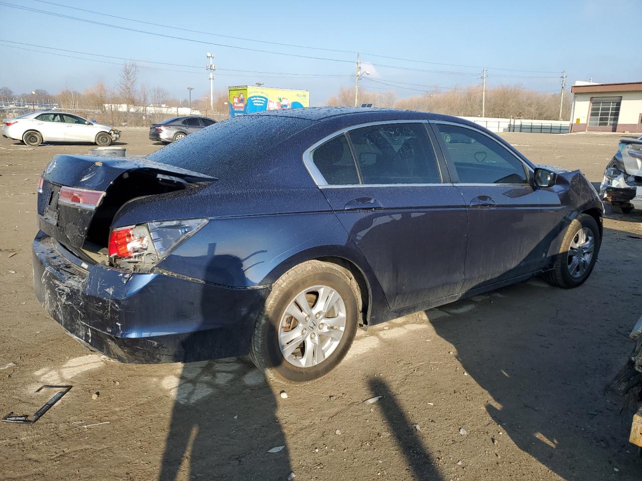2011 Honda Accord VIN 1HGCP2F46BA080885 Copart auction photo, front end / rear end damage thumbnail 3