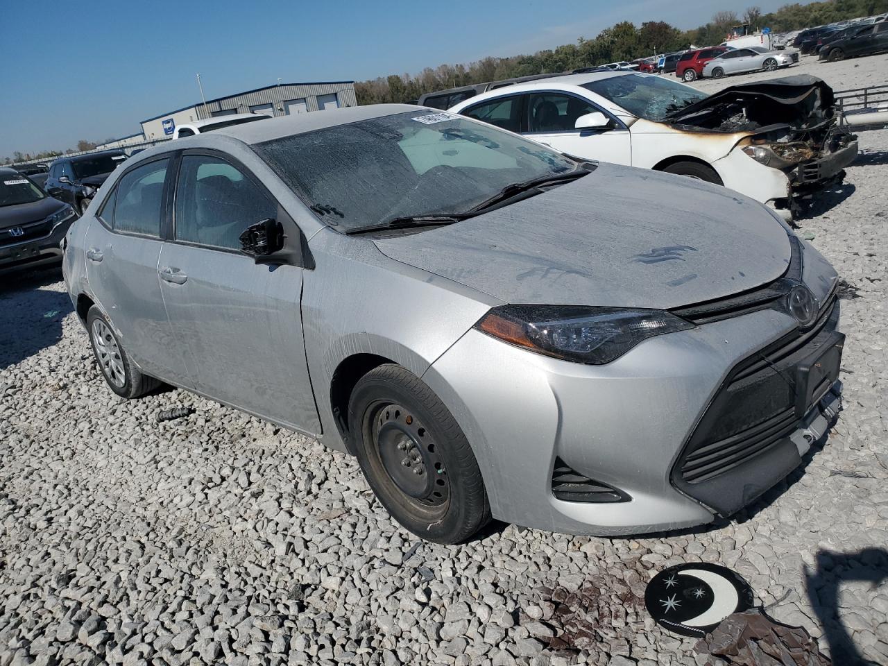 2017 Toyota Corolla VIN 5YFBURHE5HP722986 Copart auction photo, rear end damage thumbnail 4