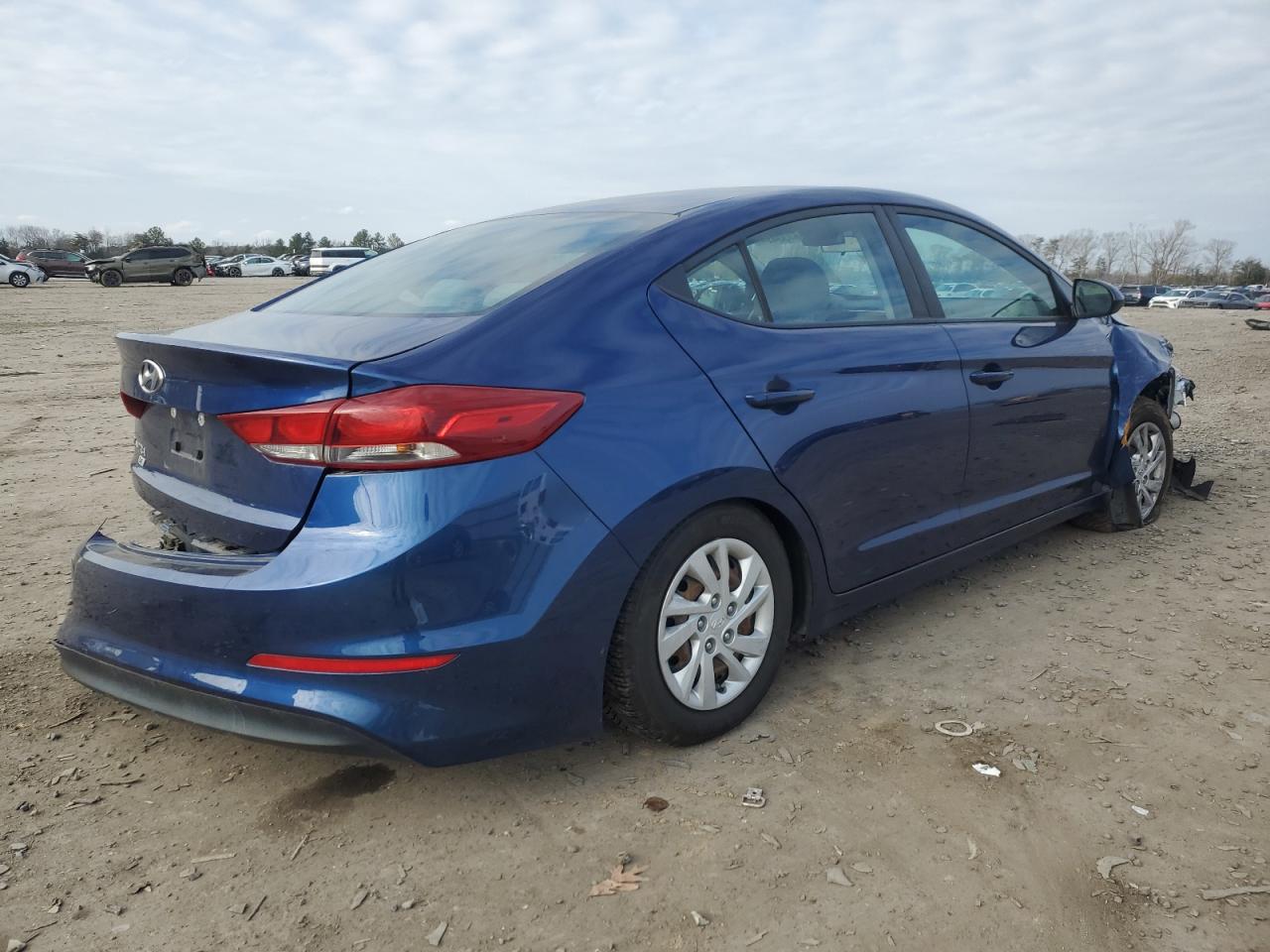 2018 Hyundai Elantra VIN 5NPD74LF3JH288718 Copart auction photo, all over damage thumbnail 3