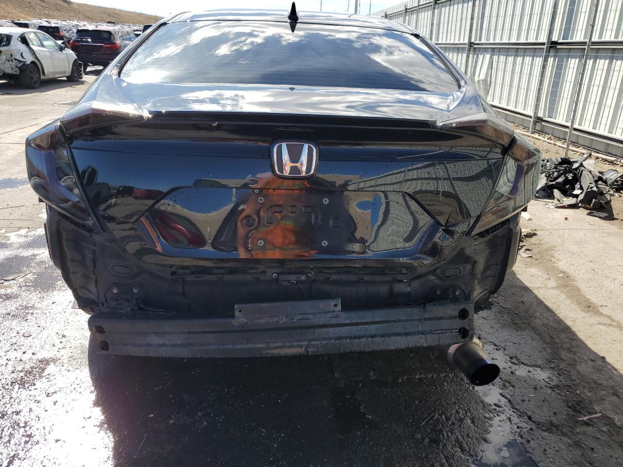 2016 Honda Civic VIN 19XFC1F32GE006859 Copart auction photo, front end / rear end damage thumbnail 6