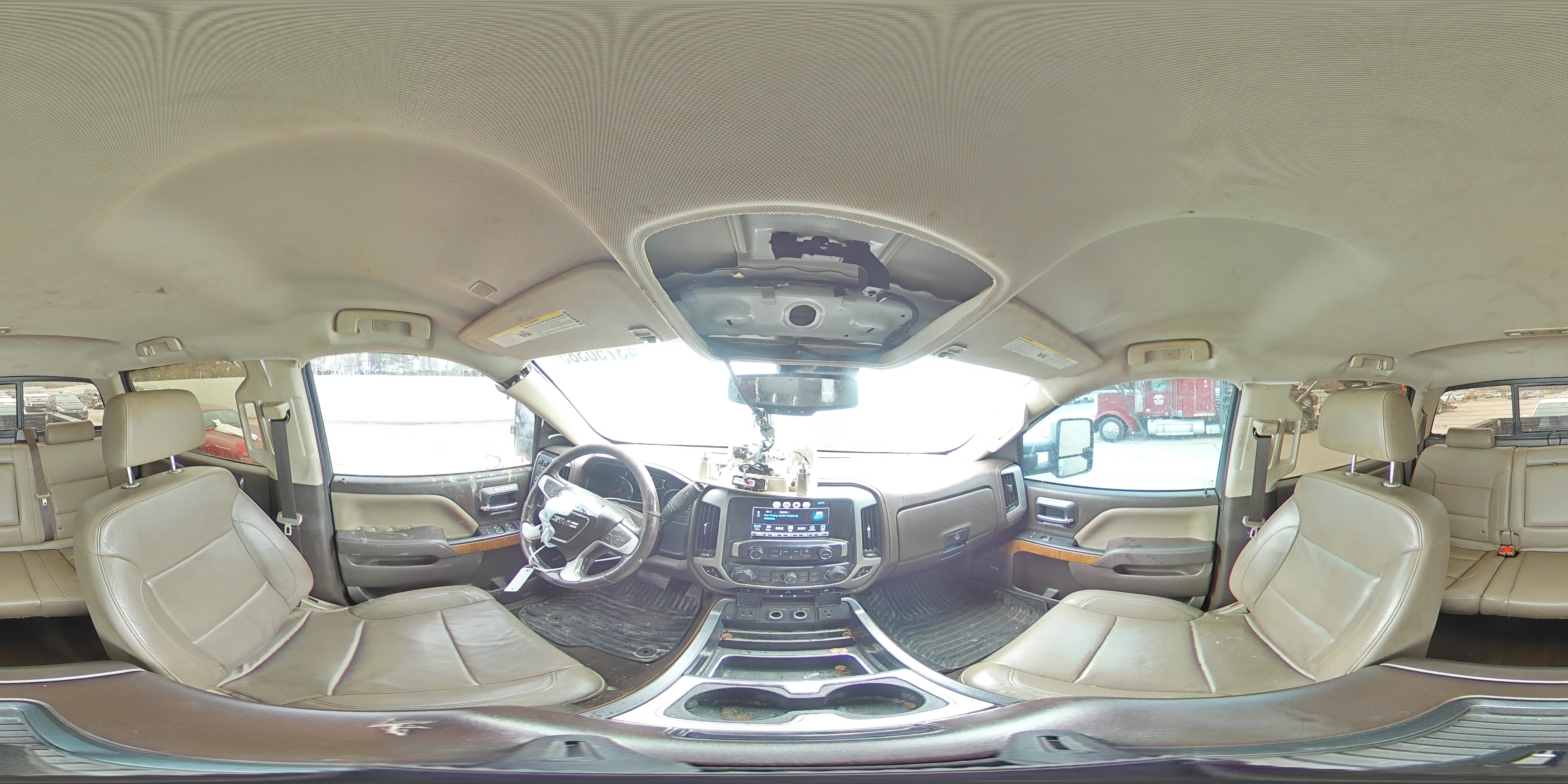 2017 GMC Sierra VIN 3GTU2NEJ7HG120542 Copart auction photo, front end damage thumbnail 13