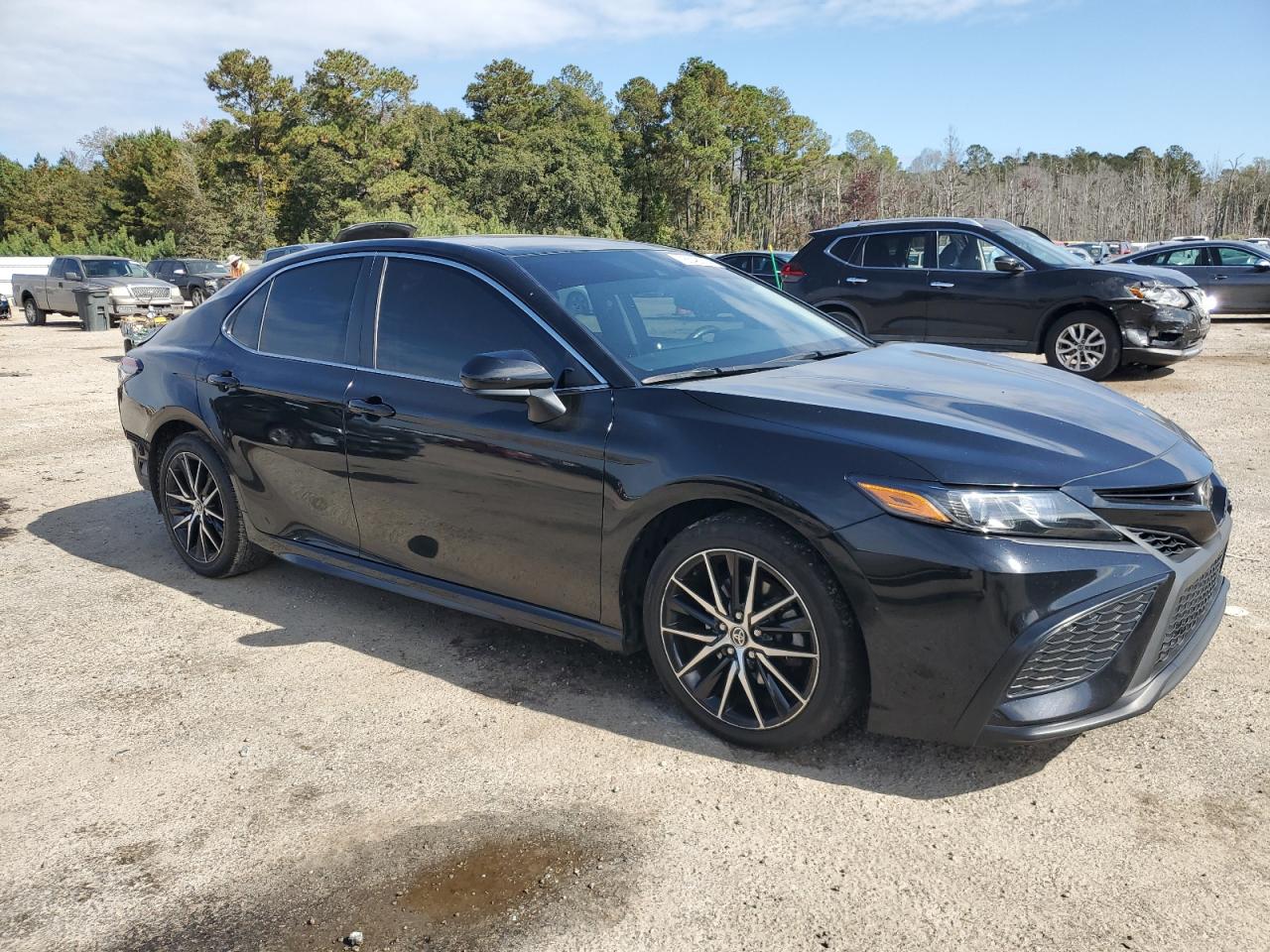 2021 Toyota Camry VIN 4T1G11AK3MU517689 Copart auction photo, rear end damage thumbnail 4