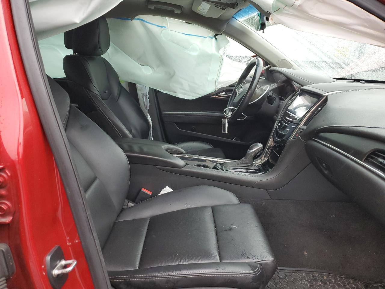 2014 Cadillac ATS VIN 1G6AA5RA7E0166651 Copart auction photo, front end / side damage thumbnail 7