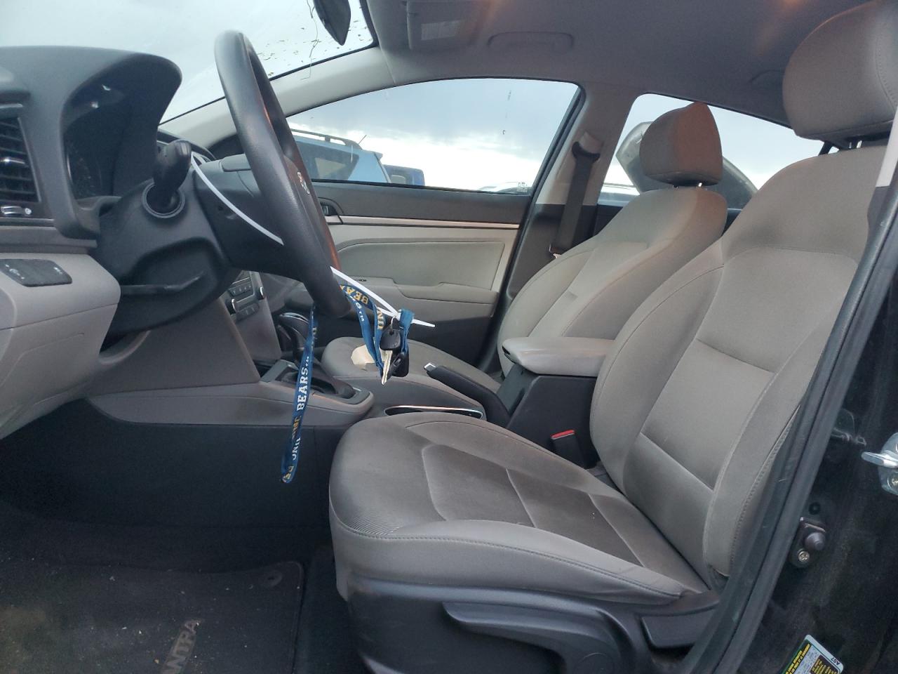 2017 Hyundai Elantra VIN KMHD84LF7HU429623 Copart auction photo, side / rear end damage thumbnail 7