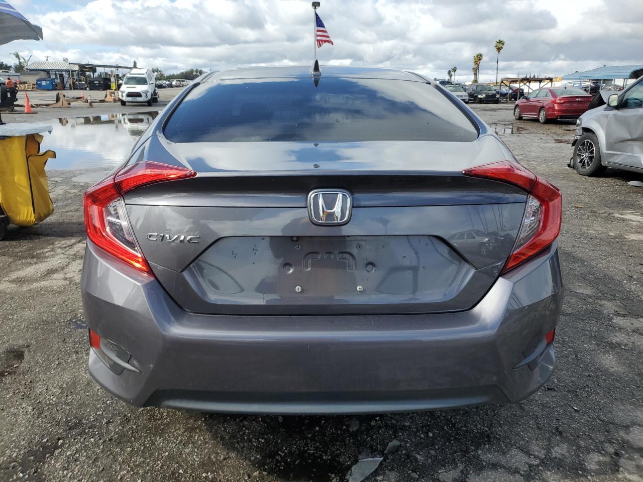 2017 Honda Civic VIN 2HGFC2F7XHH542832 Copart auction photo, front end damage thumbnail 6