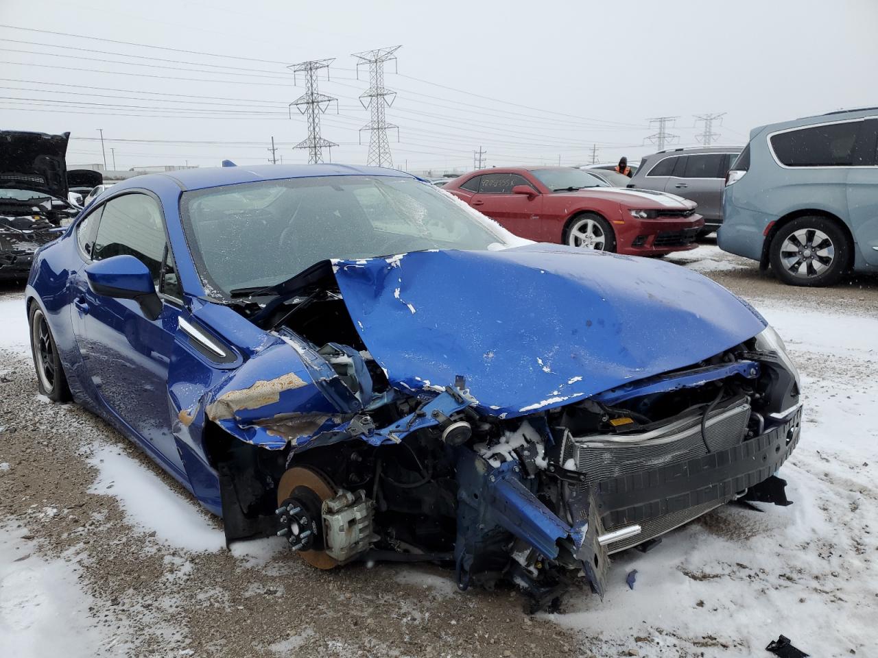 2015 Subaru BRZ VIN JF1ZCAC19F9602169 Copart auction photo, front end damage thumbnail 4