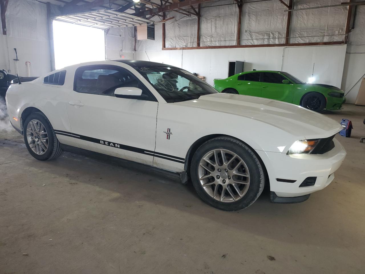 2012 Ford Mustang VIN 1ZVBP8AM2C5260070 Copart auction photo, water/flood damage thumbnail 4