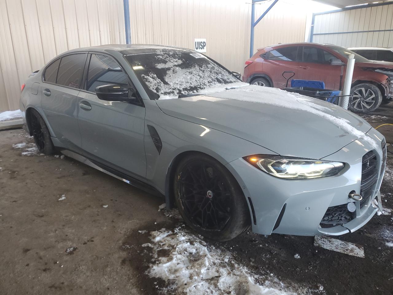 2023 BMW M3 VIN WBS43AY04PFN47162 Copart auction photo, front end damage thumbnail 4