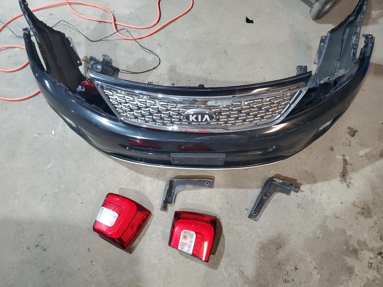 2014 KIA Sorento VIN 5XYKWDA75EG513515 Copart auction photo, front end / rear end damage thumbnail 13
