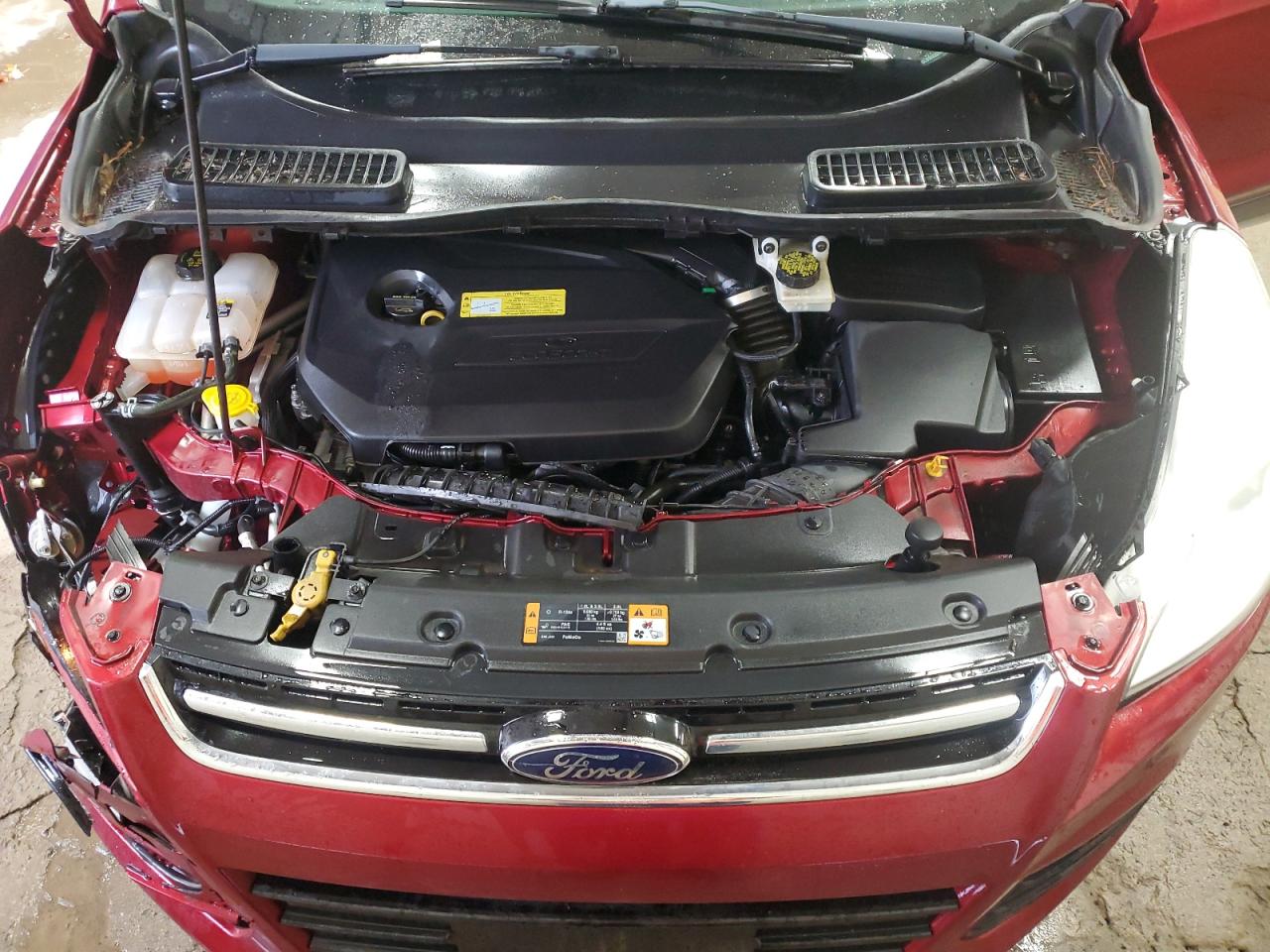 2013 Ford Escape VIN 1FMCU9HX2DUC13257 Copart auction photo, front end / minor dent/scratches damage thumbnail 12