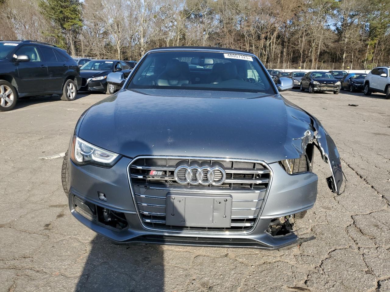 2014 Audi RS5 VIN WAUCGAFH1EN003671 Copart auction photo, front end damage thumbnail 5