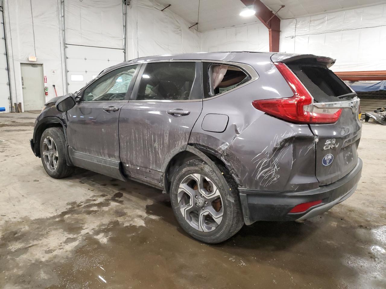 2018 Honda CR-V VIN 7FARW2H89JE010609 Copart auction photo, rollover damage thumbnail 2