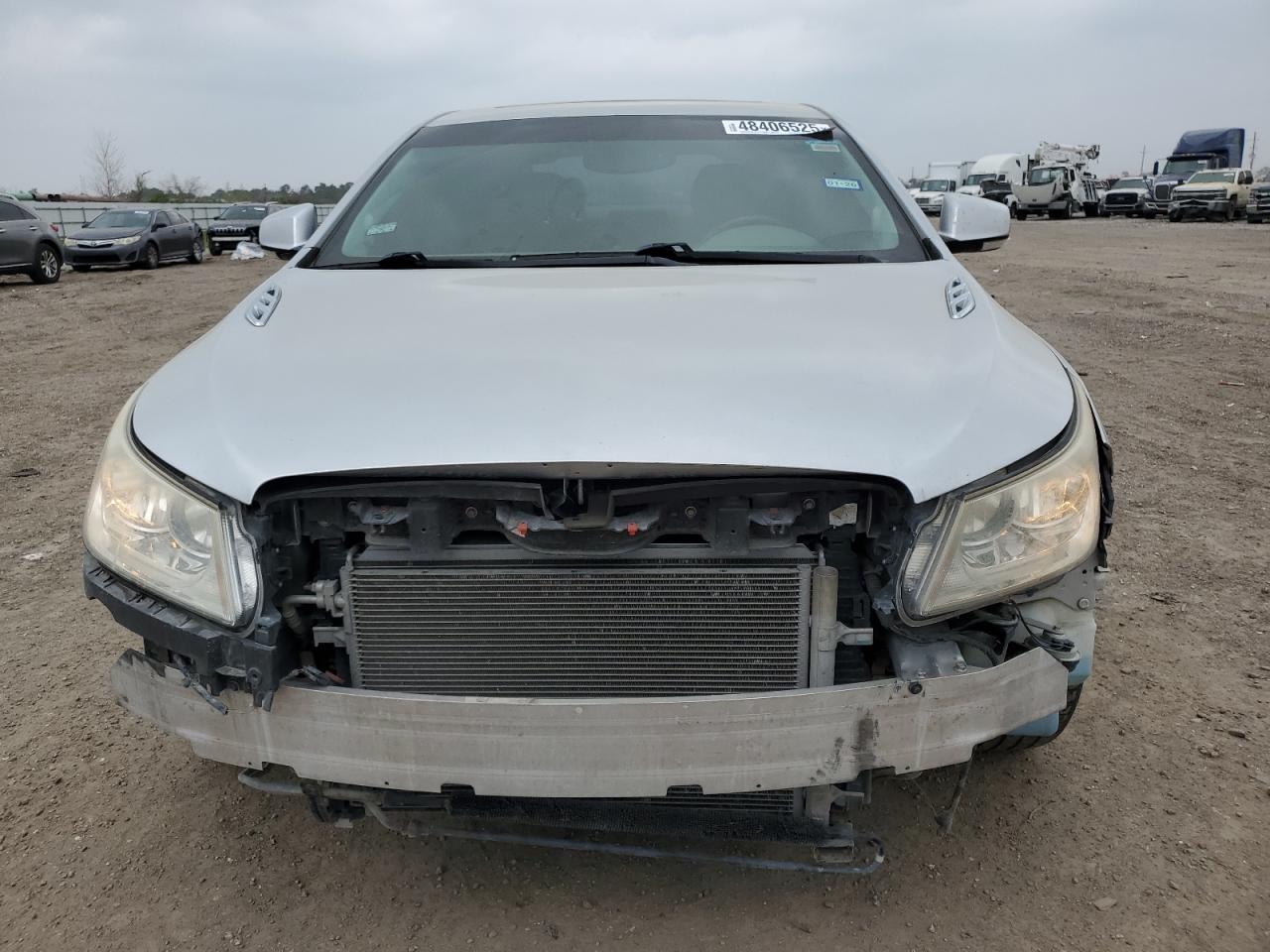 2010 Buick LaCrosse VIN 1G4GC5EGXAF175553 Copart auction photo, front end / side damage thumbnail 5
