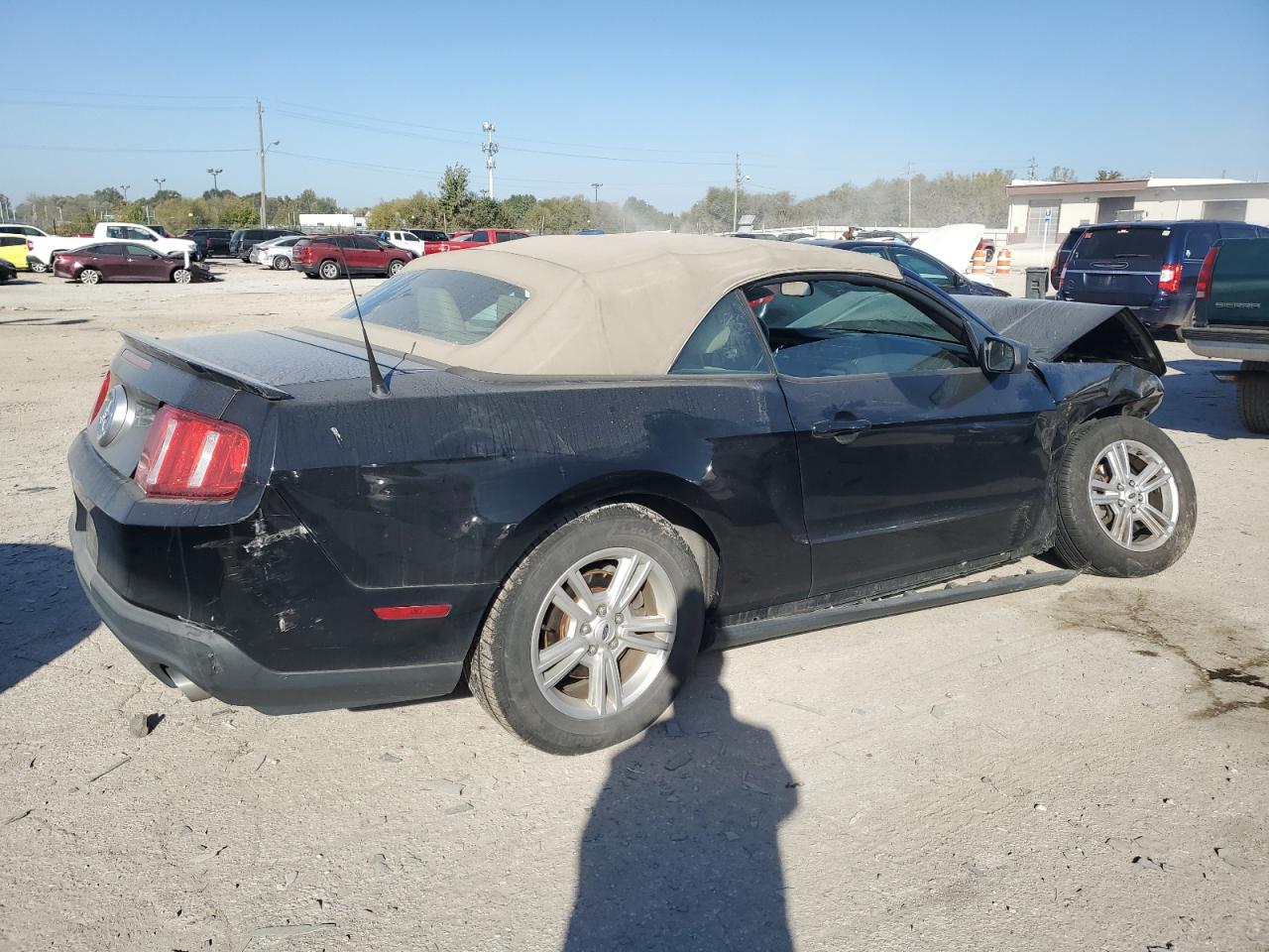 2012 Ford Mustang VIN 1ZVBP8EM4C5201760 Copart auction photo, front end / minor dent/scratches damage thumbnail 3