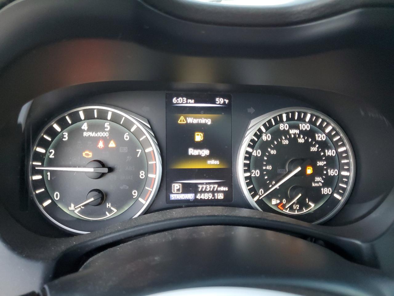 2018 Infiniti Q50 VIN JN1EV7AP2JM353607 Copart auction photo, side / rear end damage thumbnail 9