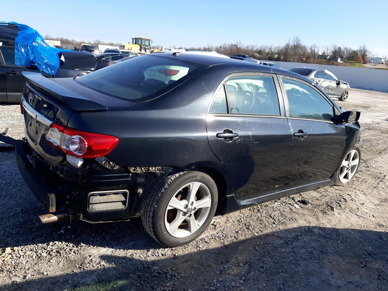 2011 Toyota Corolla VIN 2T1BU4EE0BC728290 Copart auction photo, front end / rear end damage thumbnail 3