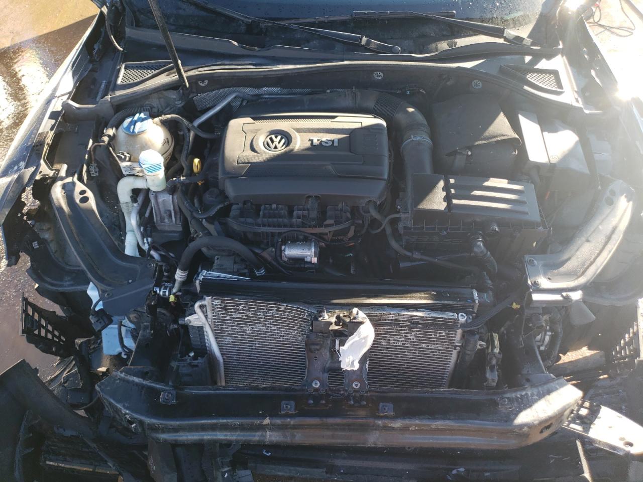 2016 Volkswagen Passat VIN 1VWAT7A39GC046929 Copart auction photo, front end damage thumbnail 11