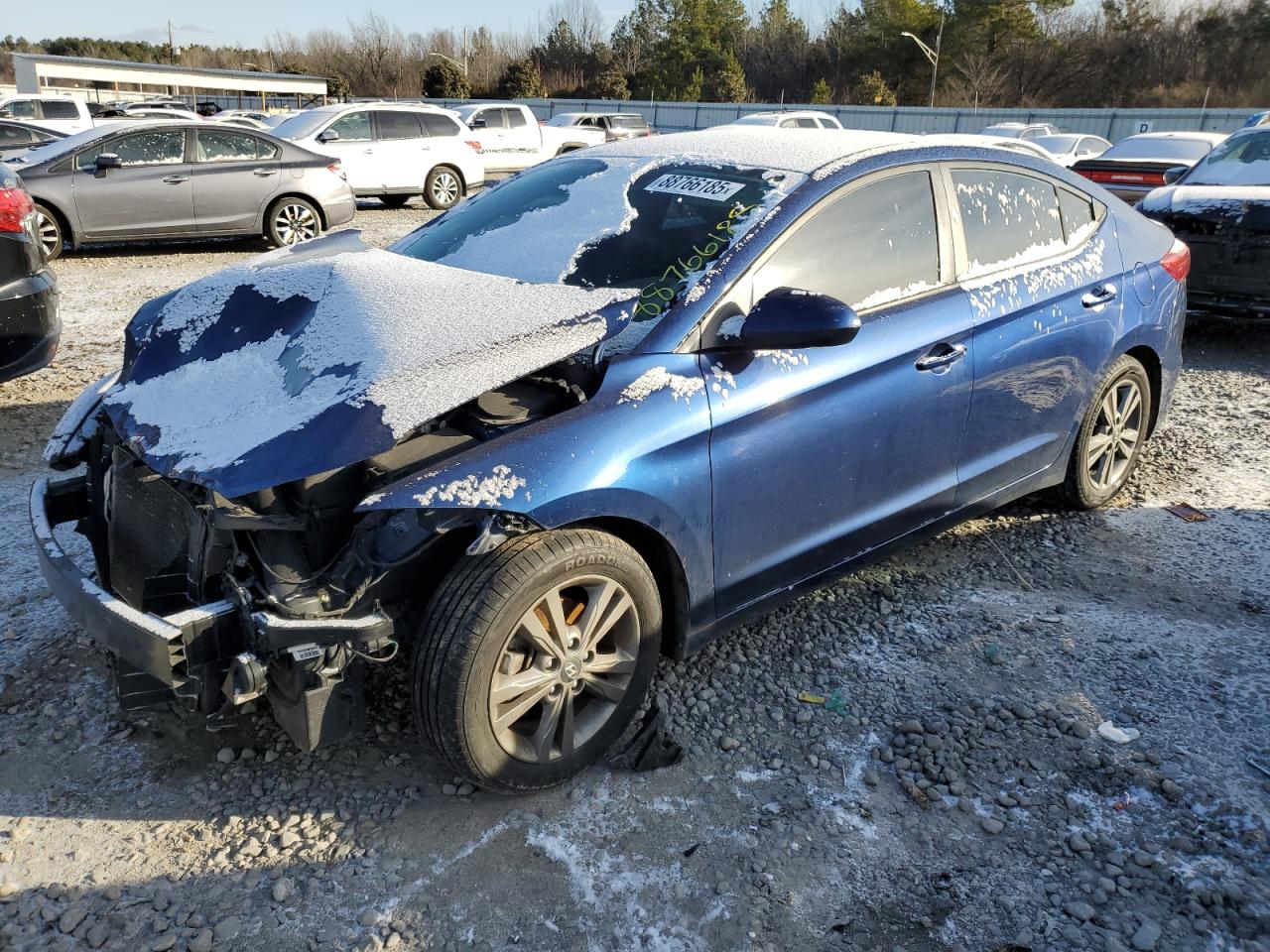 2017 Hyundai Elantra VIN 5NPD84LF0HH190284